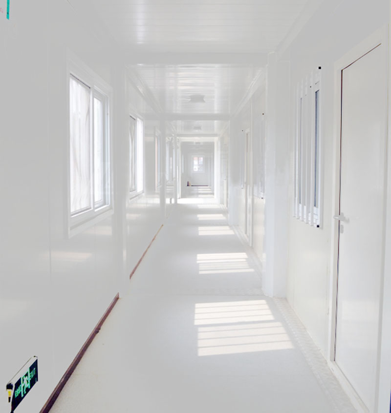 打包式箱房內部走廊